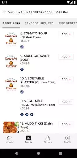 Play FRESH TANDOORI FLAVOUR