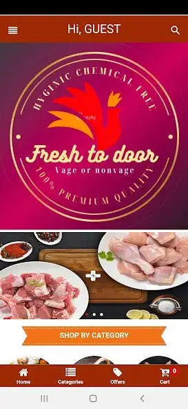 Play FreshToDoor App as an online game FreshToDoor App with UptoPlay