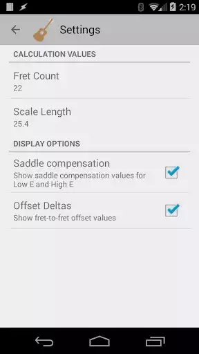 Play Fret Calculator