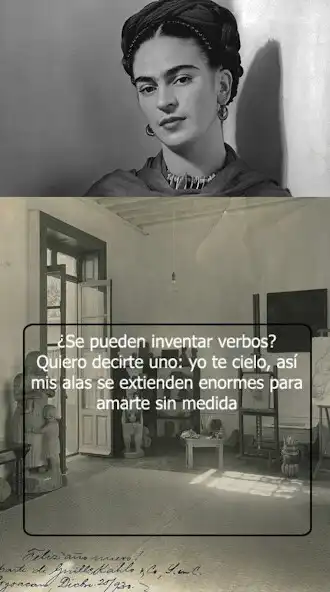 Play Frida Kahlo frases inspiradoras  and enjoy Frida Kahlo frases inspiradoras with UptoPlay
