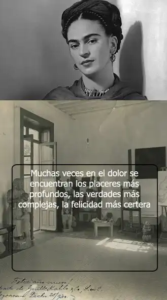 Play Frida Kahlo frases inspiradoras as an online game Frida Kahlo frases inspiradoras with UptoPlay