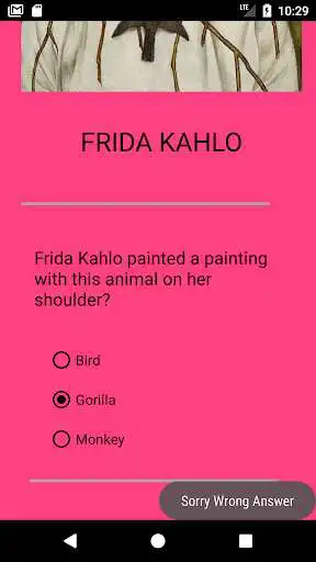 Play Frida Kahlo Quiz App  and enjoy Frida Kahlo Quiz App with UptoPlay