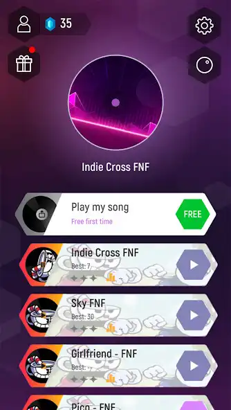 Play Friday Endie Cross tiles Dance  and enjoy Friday Endie Cross tiles Dance with UptoPlay