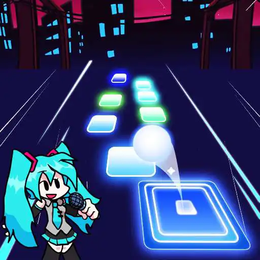 Play Friday Funny Hop Tiles Mod Miku Vocaloid APK