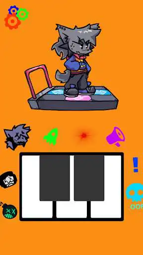 Play Friday Funny Mod: Meow Piano Kapi  and enjoy Friday Funny Mod: Meow Piano Kapi with UptoPlay