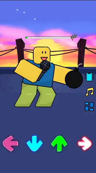 Play Friday Funny Mod Noob FNF as an online game Friday Funny Mod Noob FNF with UptoPlay