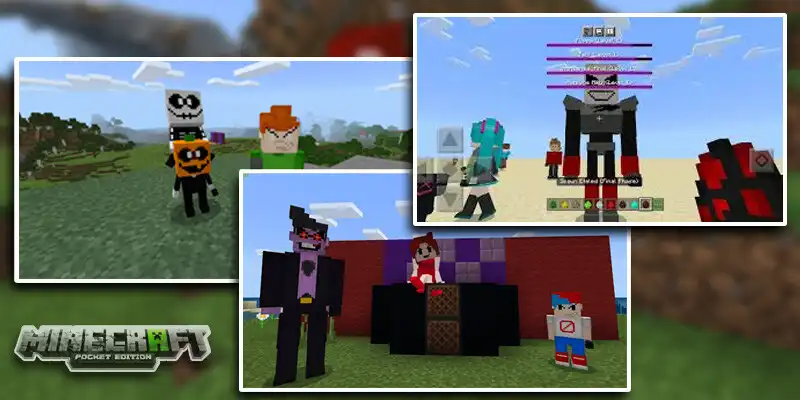 Play FridayNight Funkin Minecraft  and enjoy FridayNight Funkin Minecraft with UptoPlay