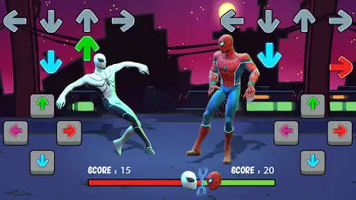 Play Friday Night Funkin Spider Dance 3D as an online game Friday Night Funkin Spider Dance 3D with UptoPlay