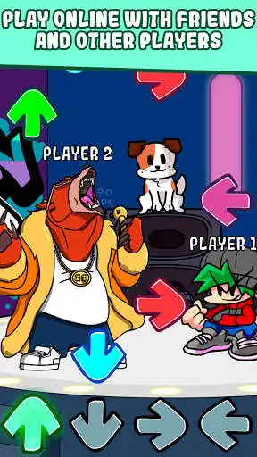 Play Friday Night Talent: FNF Online as an online game Friday Night Talent: FNF Online with UptoPlay