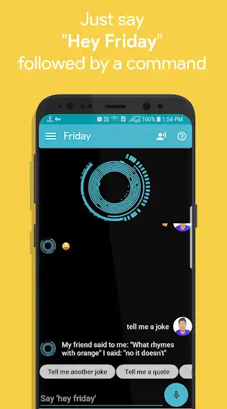 Play Friday: Smart Personal Assistant as an online game online Friday: Smart Personal Assistant with UptoPlay Play Friday: Smart Personal Assistant as an online game Friday: Smart Personal Assistant with UptoPlay