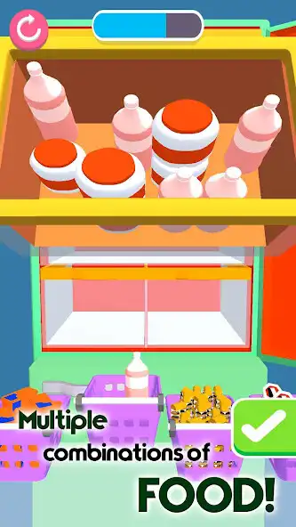 Play Fridge Frenzy - Food Organizer as an online game Fridge Frenzy - Food Organizer with UptoPlay