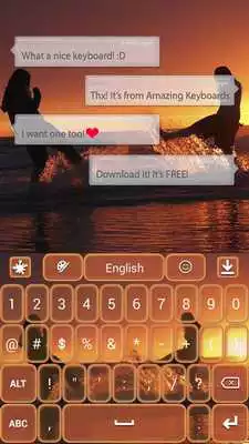 Play Friends GO Keyboard