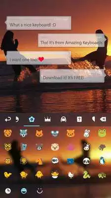 Play Friends GO Keyboard