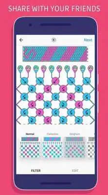 Play Friendship Bracelet generator Play Friendship Bracelet generator