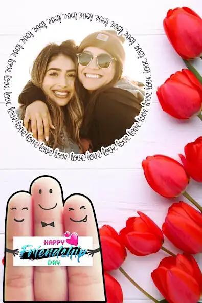 Play Friendship Day Frame 2023 as an online game Friendship Day Frame 2023 with UptoPlay