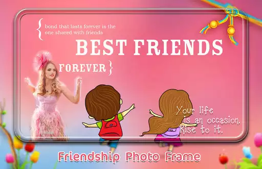 Play Friendship Day Photo Frames as an online game Friendship Day Photo Frames with UptoPlay