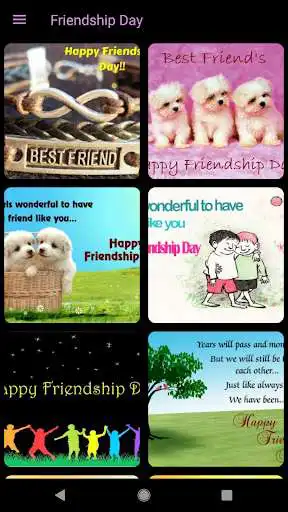 Play Friendship Day Wishes, Greetings, Quotes, Statuses as an online game online Friendship Day Wishes, Greetings, Quotes, Statuses with UptoPlay com.tangsui.friendshipdayquotes Play Friendship Day Wishes, Greetings, Quotes, Statuses as an online game Friendship Day Wishes, Greetings, Quotes, Statuses with UptoPlay