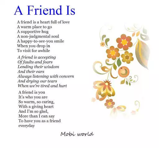 Play Friendship Poems  and enjoy Friendship Poems with UptoPlay