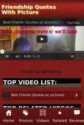 Play Friendship Quotes With Picture