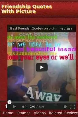 Play Friendship Quotes With Picture