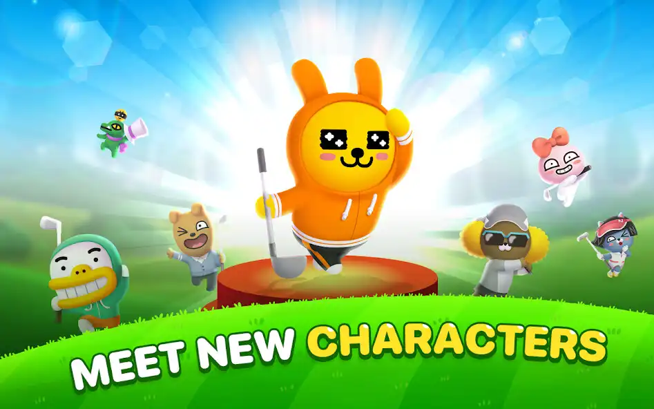 Play Friends Shot: Golf for All as an online game Friends Shot: Golf for All with UptoPlay