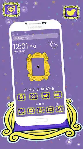 Play Friends, Tv, Series Themes & Wallpapers  and enjoy Friends, Tv, Series Themes & Wallpapers with UptoPlay