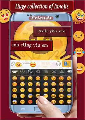 Play Friends Vietnamese Keyboard