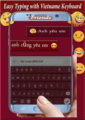 Play Friends Vietnamese Keyboard