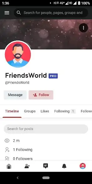 Play Friends World - Lite as an online game Friends World - Lite with UptoPlay