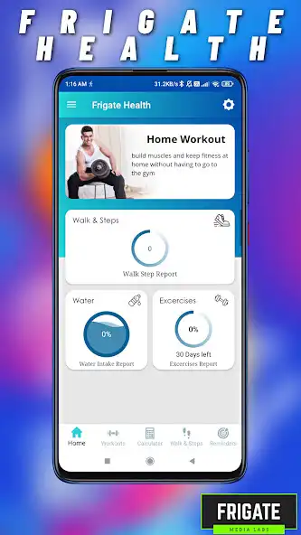 Play Frigate Health - Workout, calc  and enjoy Frigate Health - Workout, calc with UptoPlay