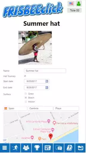Play FRISBEEclick as an online game FRISBEEclick with UptoPlay