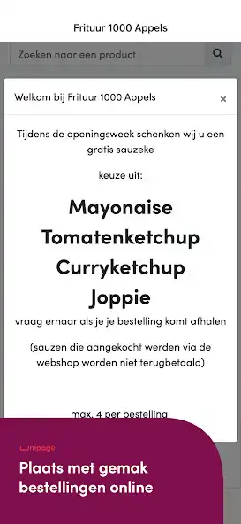 Play Frituur 1000 Appels as an online game online Frituur 1000 Appels with UptoPlay Play Frituur 1000 Appels as an online game Frituur 1000 Appels with UptoPlay