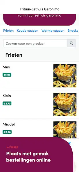 Play Frituur Eethuis Geronimo  and enjoy Frituur Eethuis Geronimo with UptoPlay