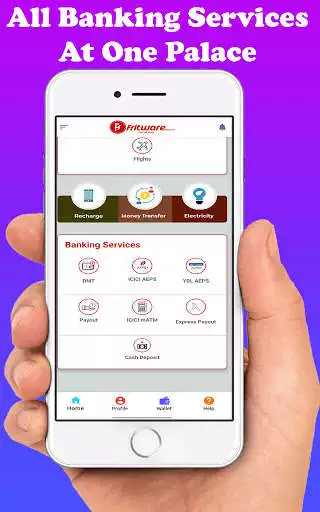 Play Fritware- AEPS, DMR, RECHARGE, TRAVEL, mPOS, mATM as an online game Fritware- AEPS, DMR, RECHARGE, TRAVEL, mPOS, mATM with UptoPlay