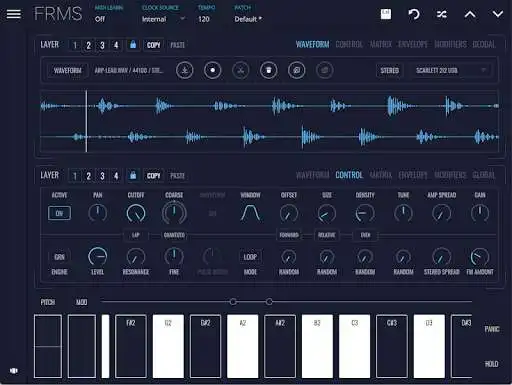 Play FRMS - Granular Synthesizer  and enjoy FRMS - Granular Synthesizer with UptoPlay