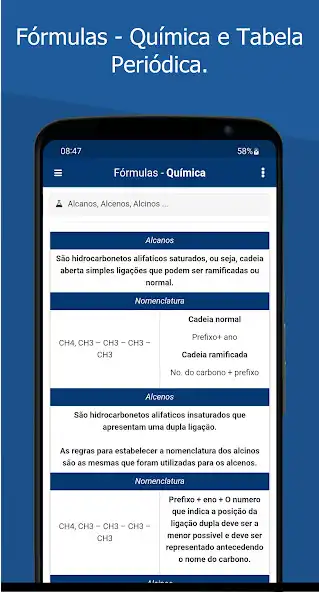 Play Fórmulas - Química  and enjoy Fórmulas - Química with UptoPlay