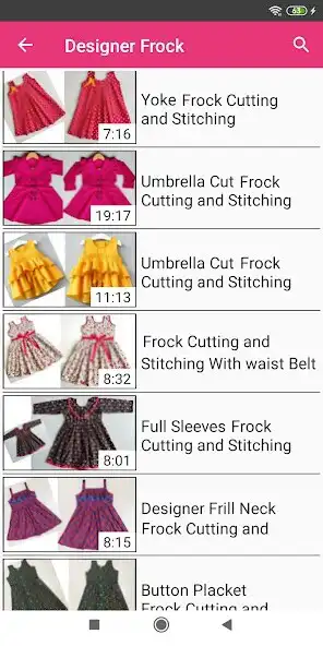 Play Frock Cutting-Stitching Videos as an online game Frock Cutting-Stitching Videos with UptoPlay
