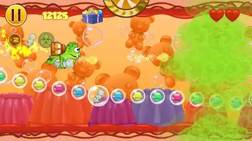 Play Frog Candys: Yum-Yum  and enjoy Frog Candys: Yum-Yum with UptoPlay