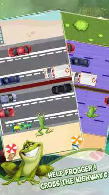 Play Frog game - Cross road for frogger classic