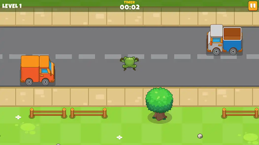 Play Frogie Cross The Road  and enjoy Frogie Cross The Road with UptoPlay
