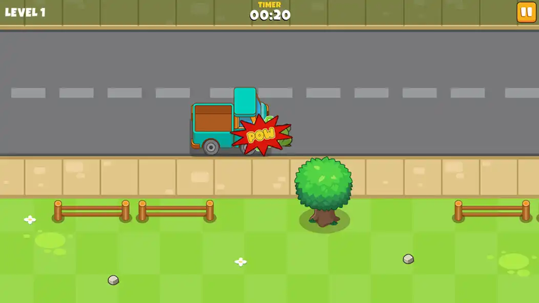 Play Frogie Cross The Road as an online game Frogie Cross The Road with UptoPlay