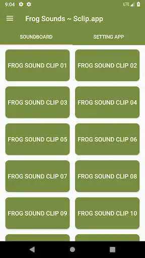 Play Frog Sound Collections ~ Sclip.app  and enjoy Frog Sound Collections ~ Sclip.app with UptoPlay