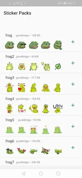 Play Frog stickers WASticker  and enjoy Frog stickers WASticker with UptoPlay