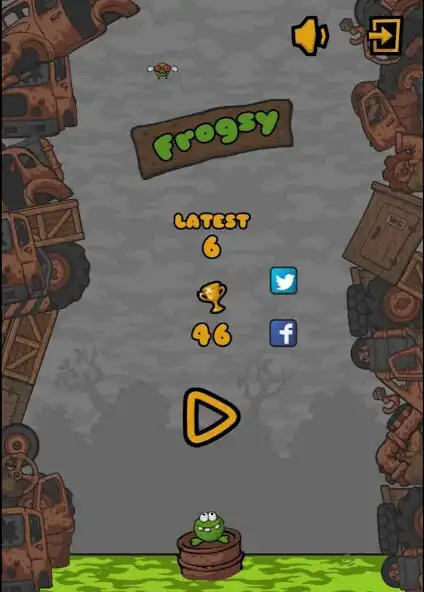 Play Frogsy - The Spider-Frog  and enjoy Frogsy - The Spider-Frog with UptoPlay