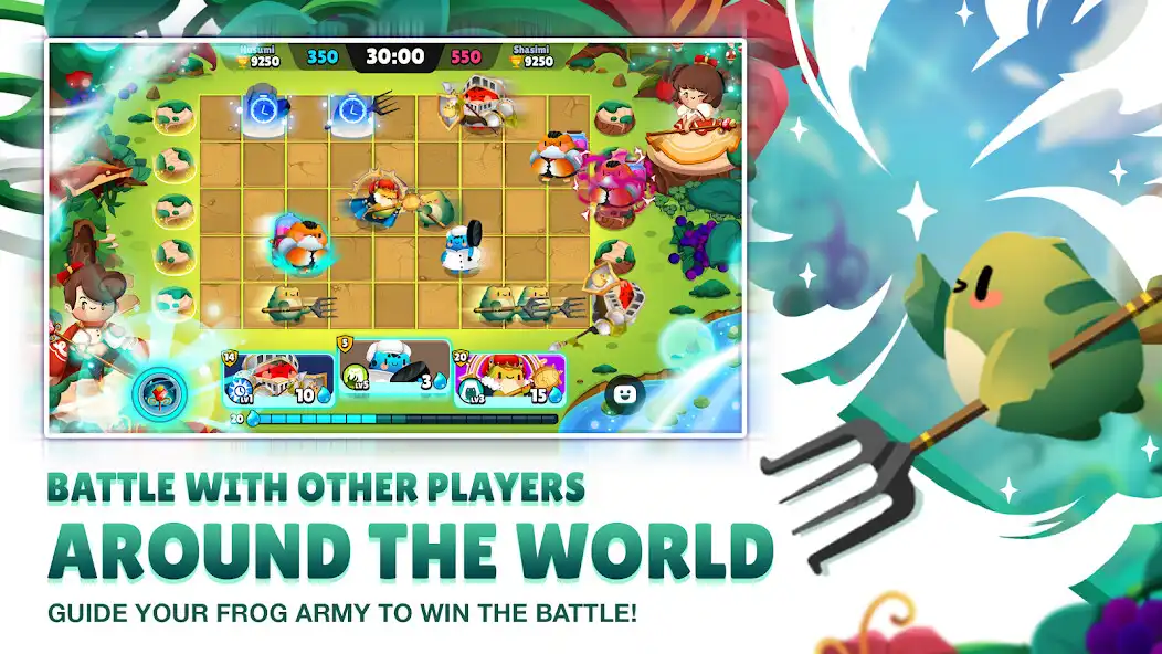 Play Frog Wars as an online game Frog Wars with UptoPlay