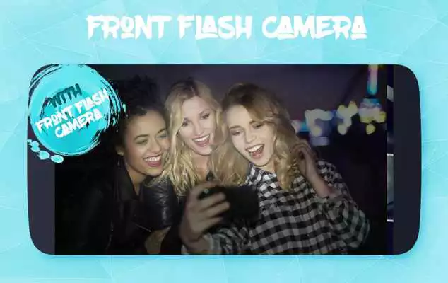 Play Front Flash Camera App
