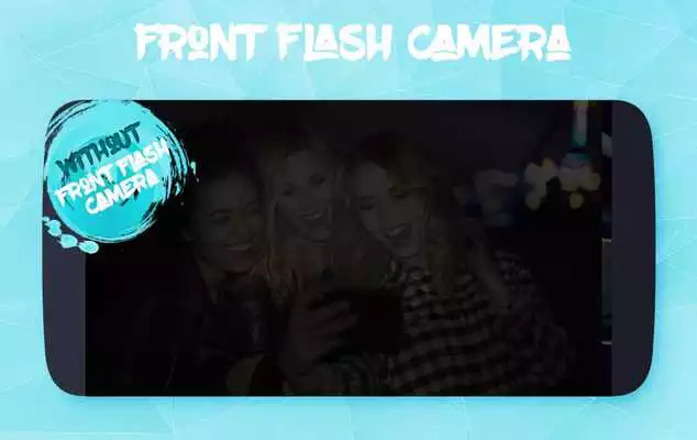 Play Front Flash Camera App