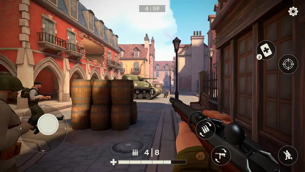 Play Frontline Guard: WW2 Online Shooter  and enjoy Frontline Guard: WW2 Online Shooter with UptoPlay