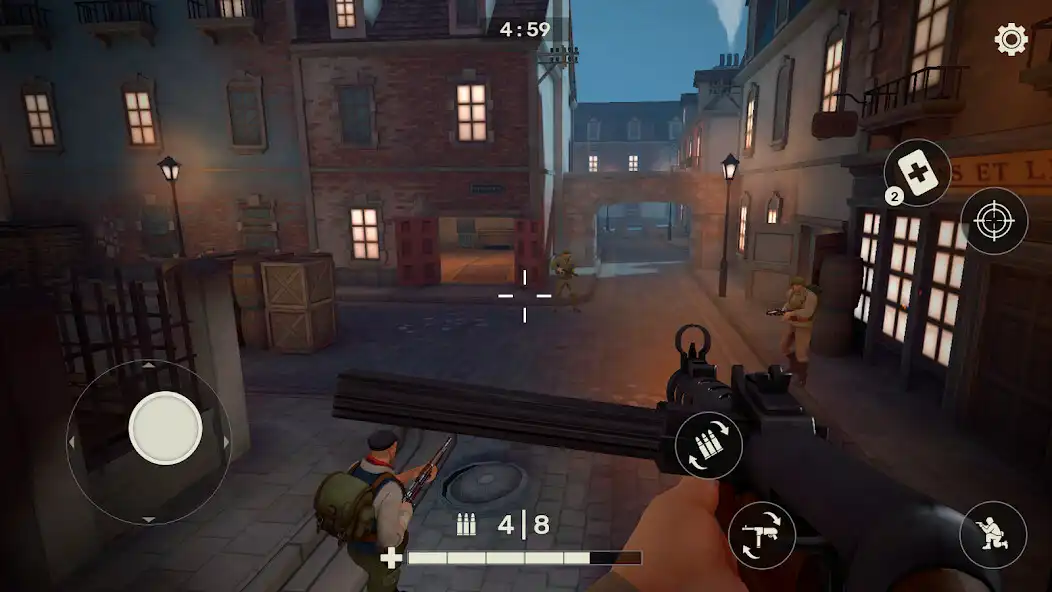 Play Frontline Guard: WW2 Online Shooter as an online game Frontline Guard: WW2 Online Shooter with UptoPlay