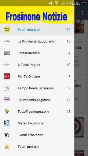 Play Frosinone notizie  and enjoy Frosinone notizie with UptoPlay